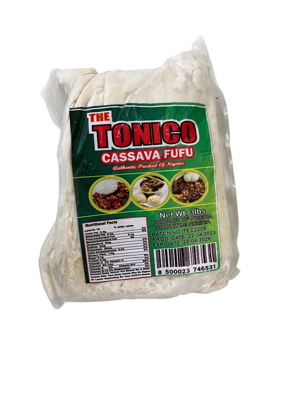 THE TONICO CASSAVA FUFU