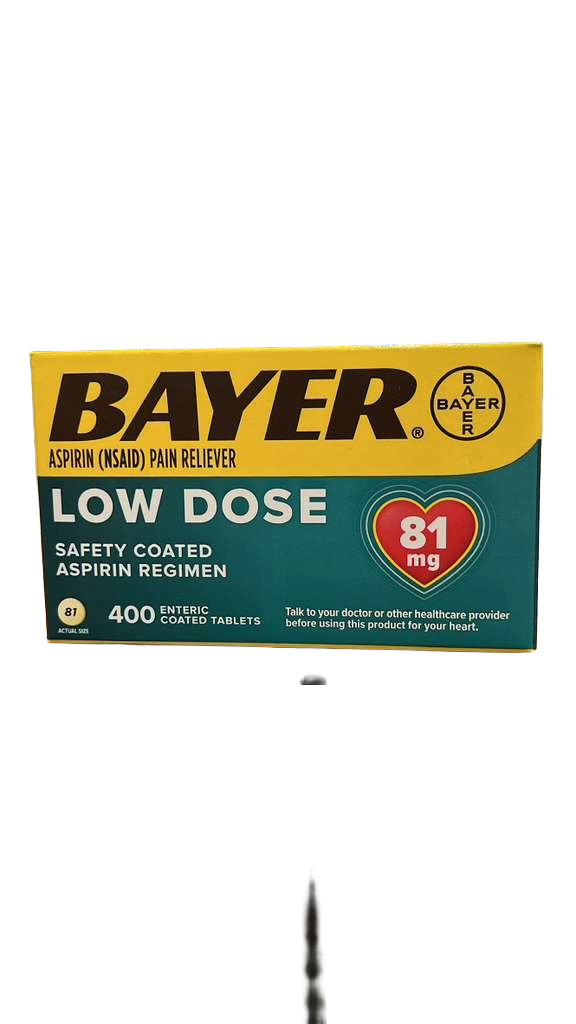 Bayer® Low Dose Aspirin (81 mg)