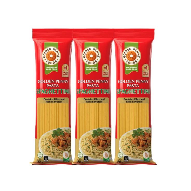 Golden penny spaghetti 