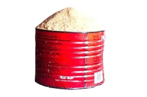 ½ paint of White garri