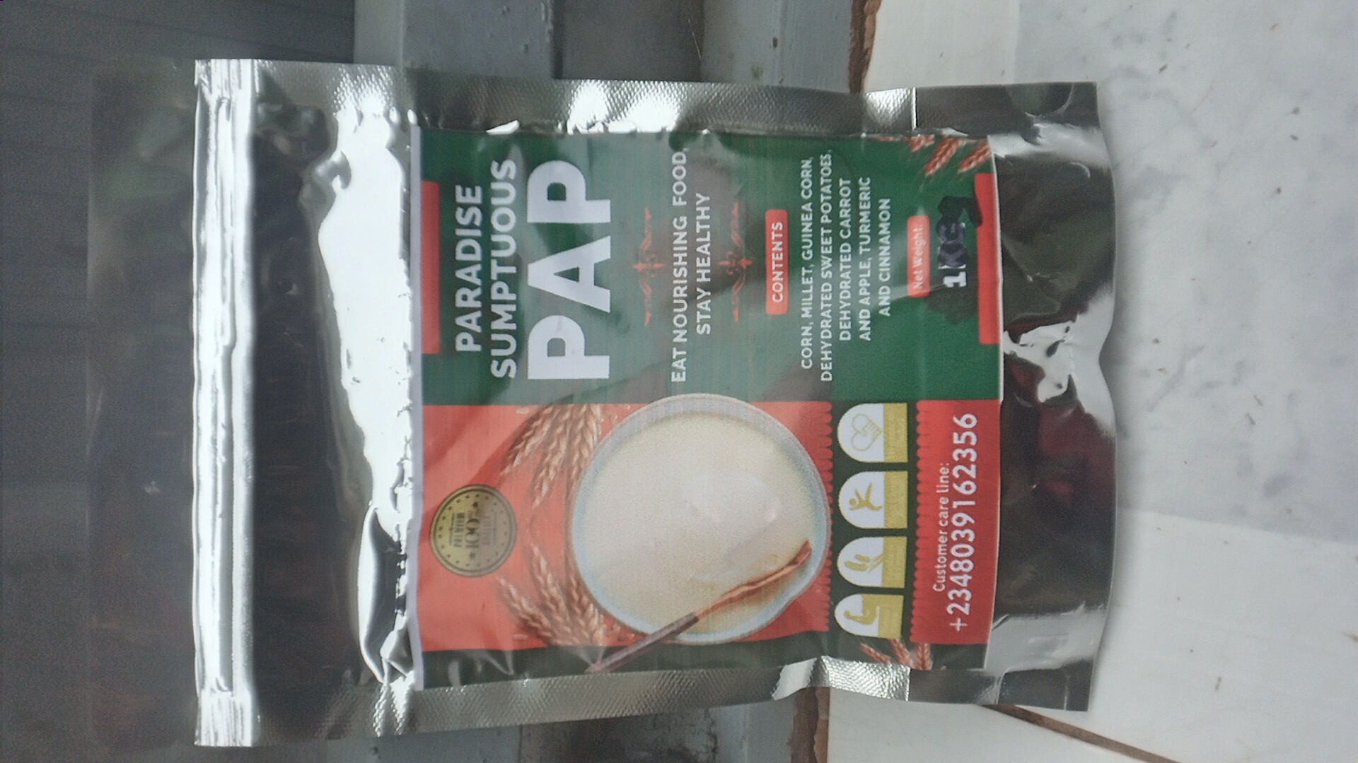 Paradise Sumptuous Nutripap 